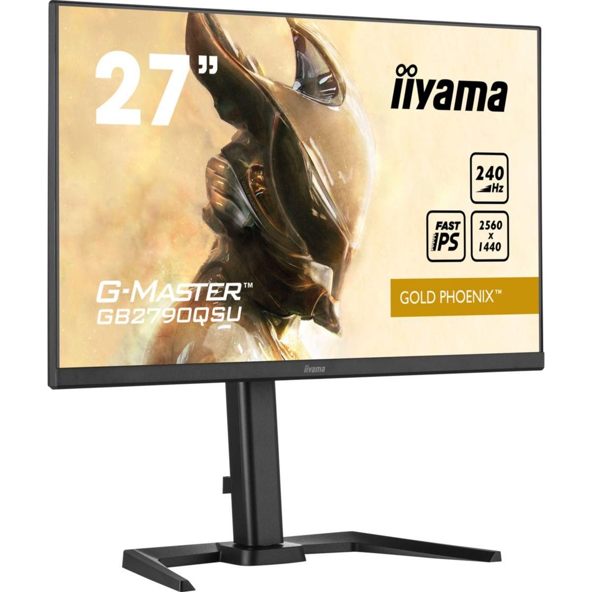 Iiyama Ecran PC Gamer G-MASTER GB2790QSU-B5 27'' Plat IPS