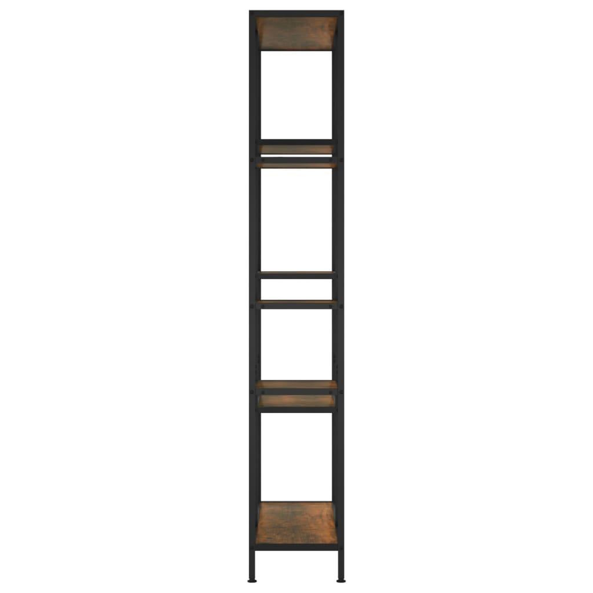 Voir la diapositive 4 : VIDAXL Etagere a livres 80x30x180 cm Acier et bois d'ingenierie