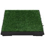 Voir la diapositive 4 : VIDAXL Tapis pour animaux 2 pcs avec plateau et gazon artificiel Vert