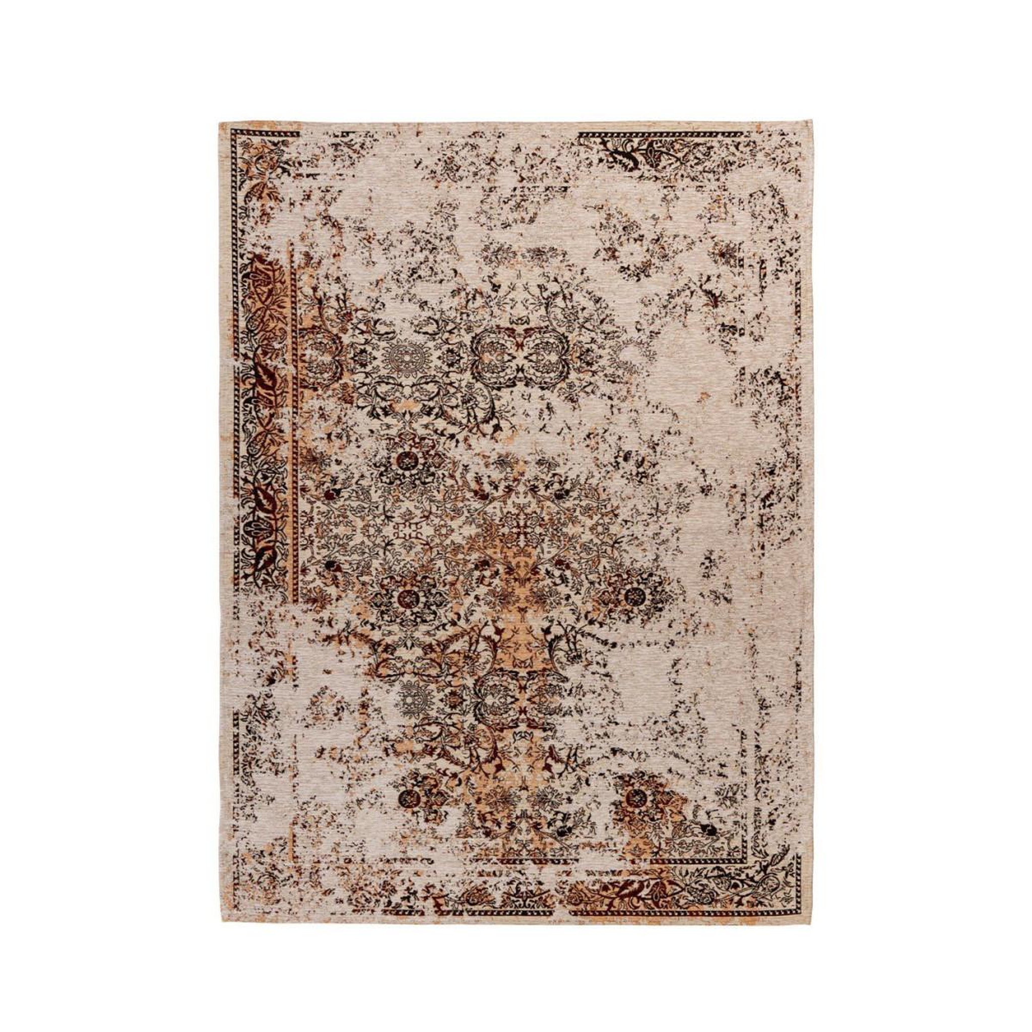 Paris Prix Tapis tissé vintage oriental  charme iii  ivoire. Coloris disponibles : Beige