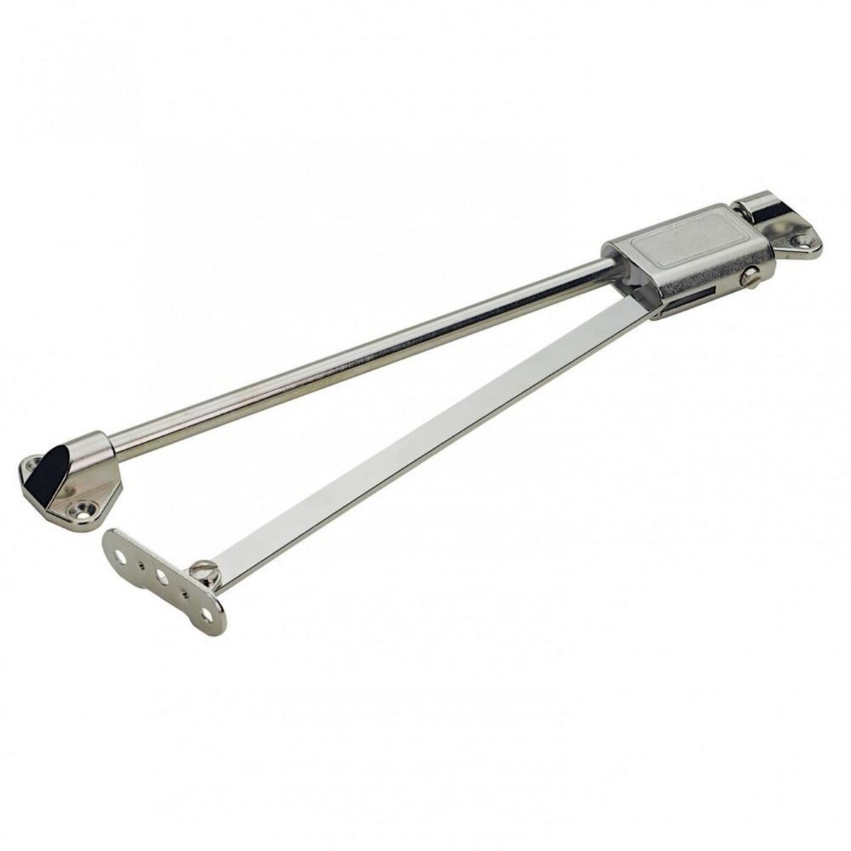 CENTRALE BRICO Compas d'abattant pour porte de meuble HETTICH, L.350 mm
