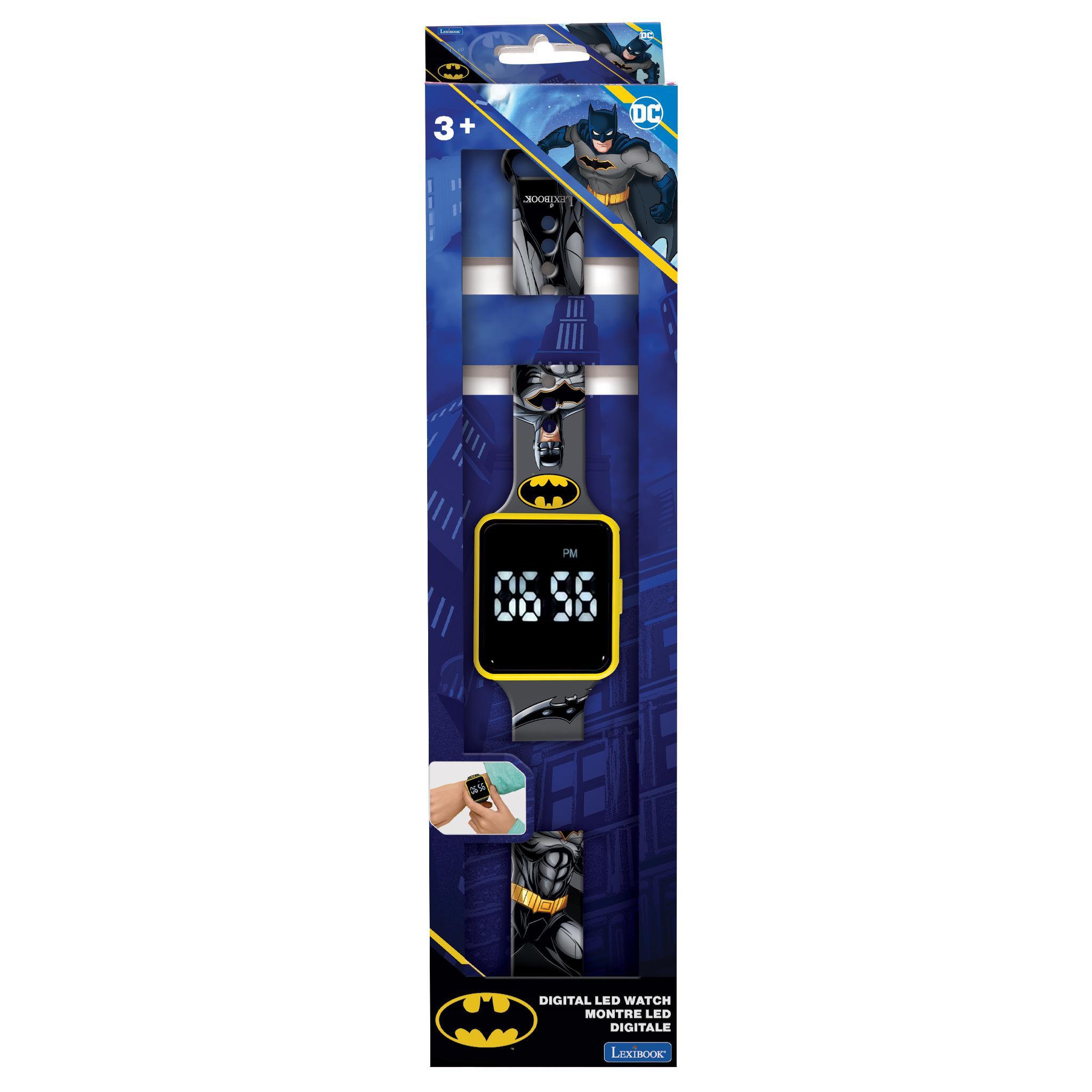 Voir la diapositive 4 : Lexibook Montre digitale LED Batman