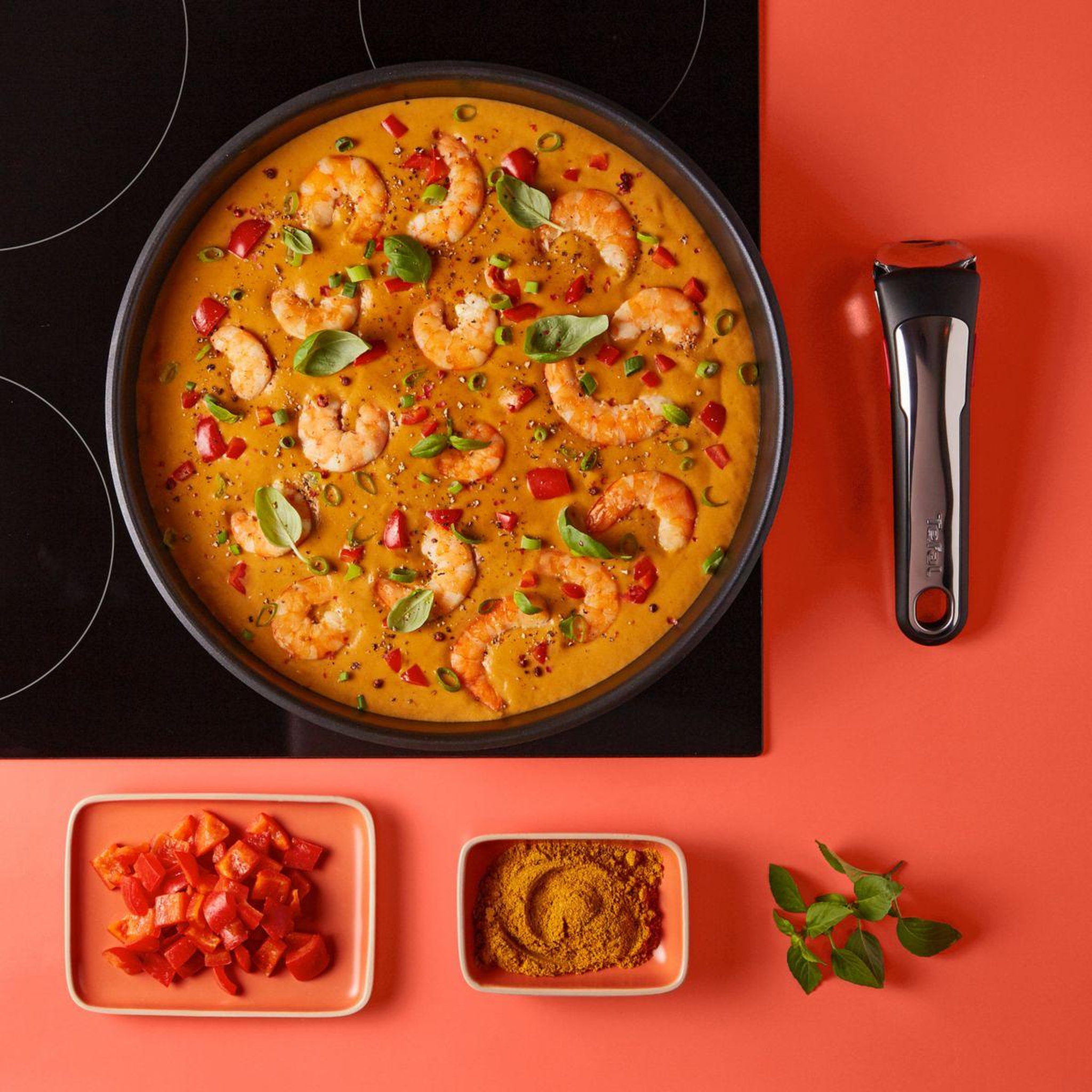 Voir la diapositive 5 : TEFAL Wok Ingenio Preference L9737702 26cm
