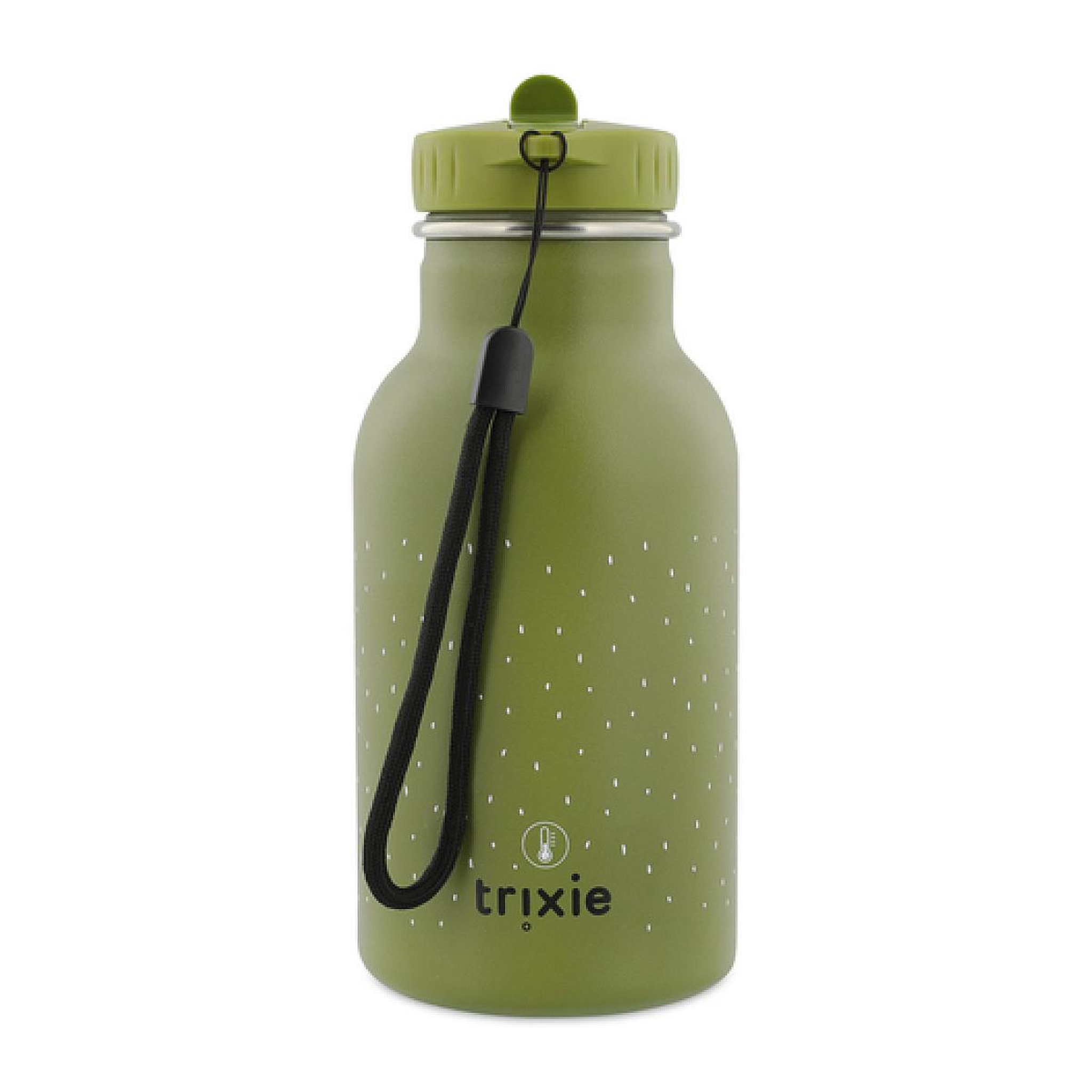 Voir la diapositive 3 : Trixie Gourde Mr. Dino 350 ml Acier inoxydable Vert