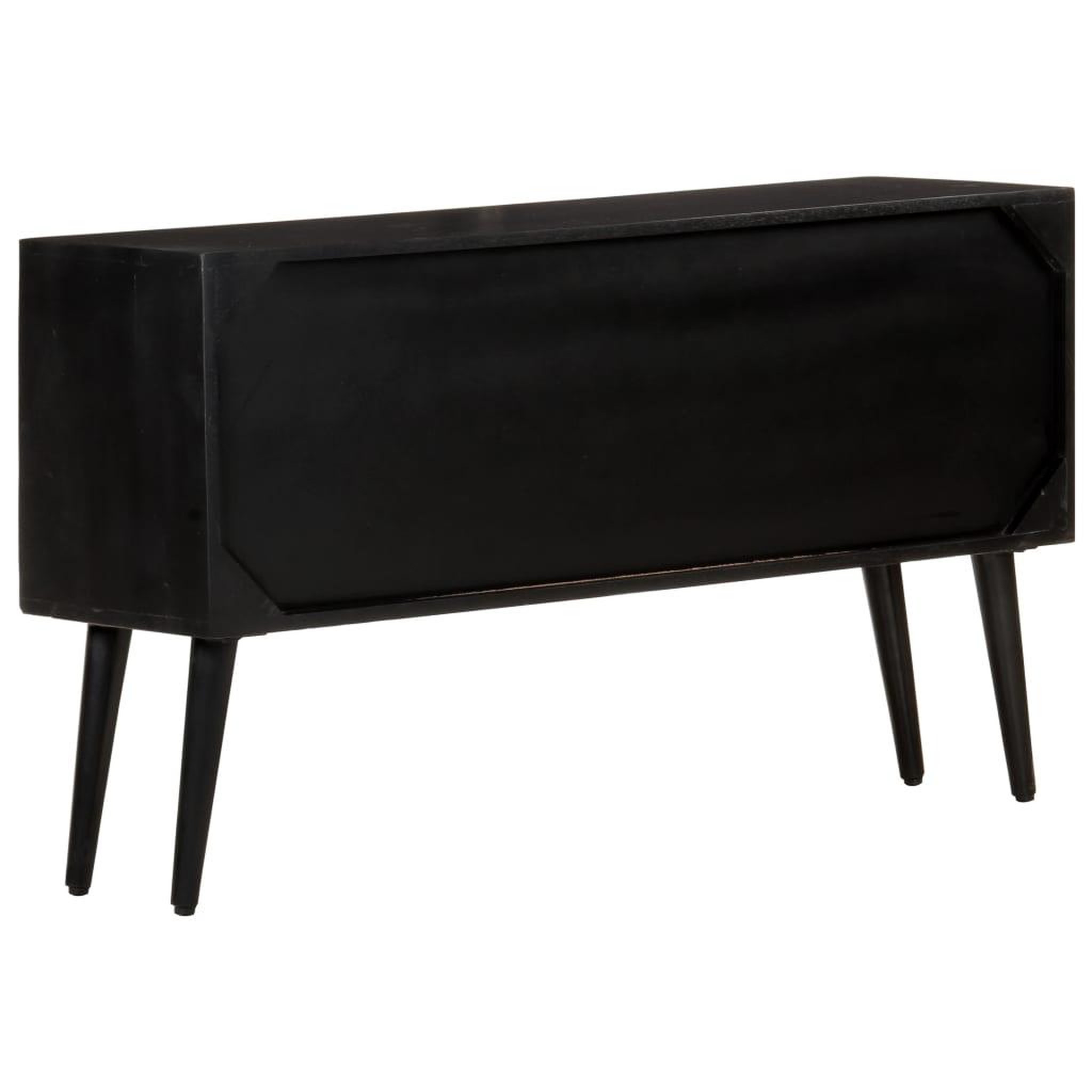 Voir la diapositive 3 : VIDAXL Buffet 110x33x64 cm bois de manguier massif