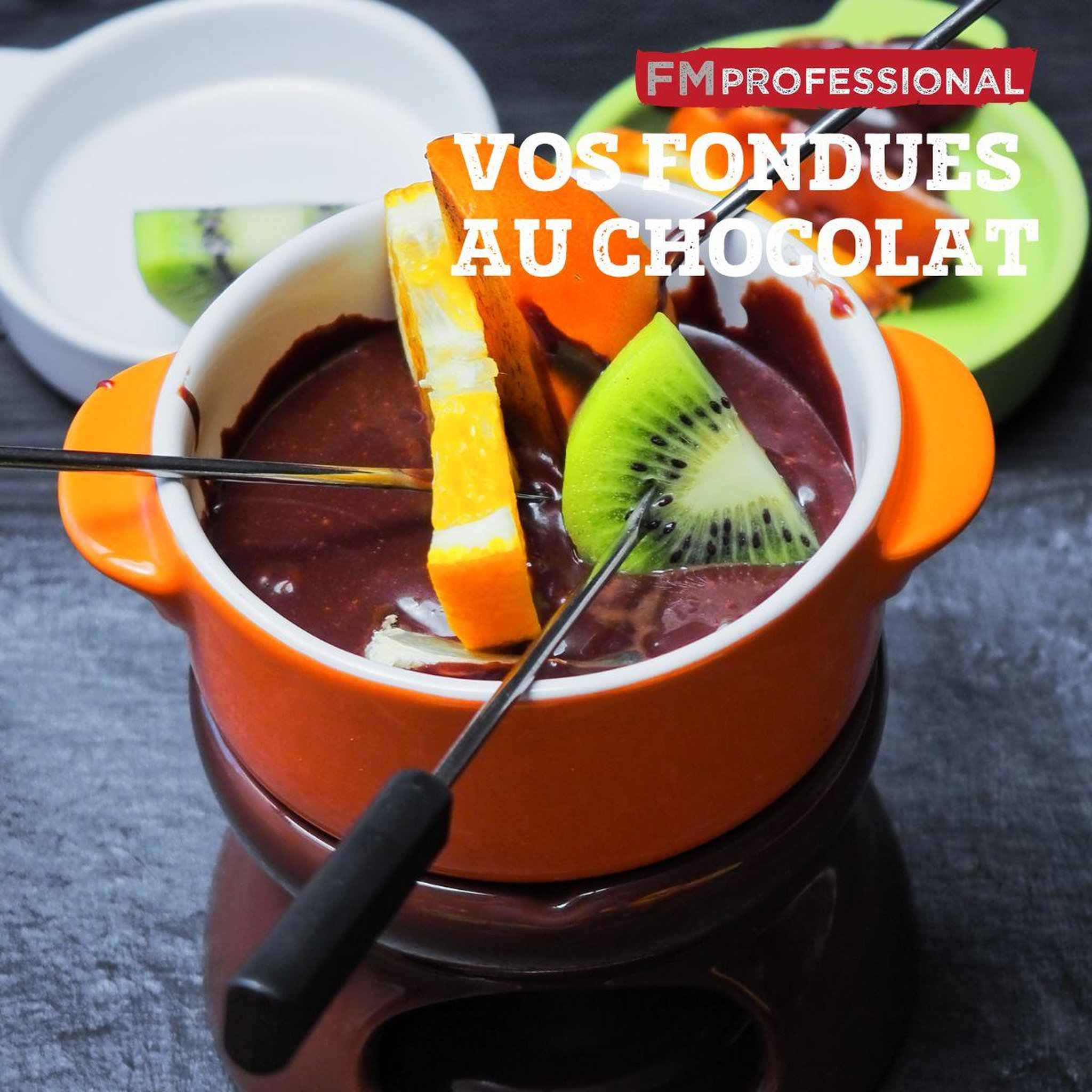 Voir la diapositive 5 : FM PROFESSIONAL Ensemble de 2 brûleurs alcool fondue savoyarde fm professional
