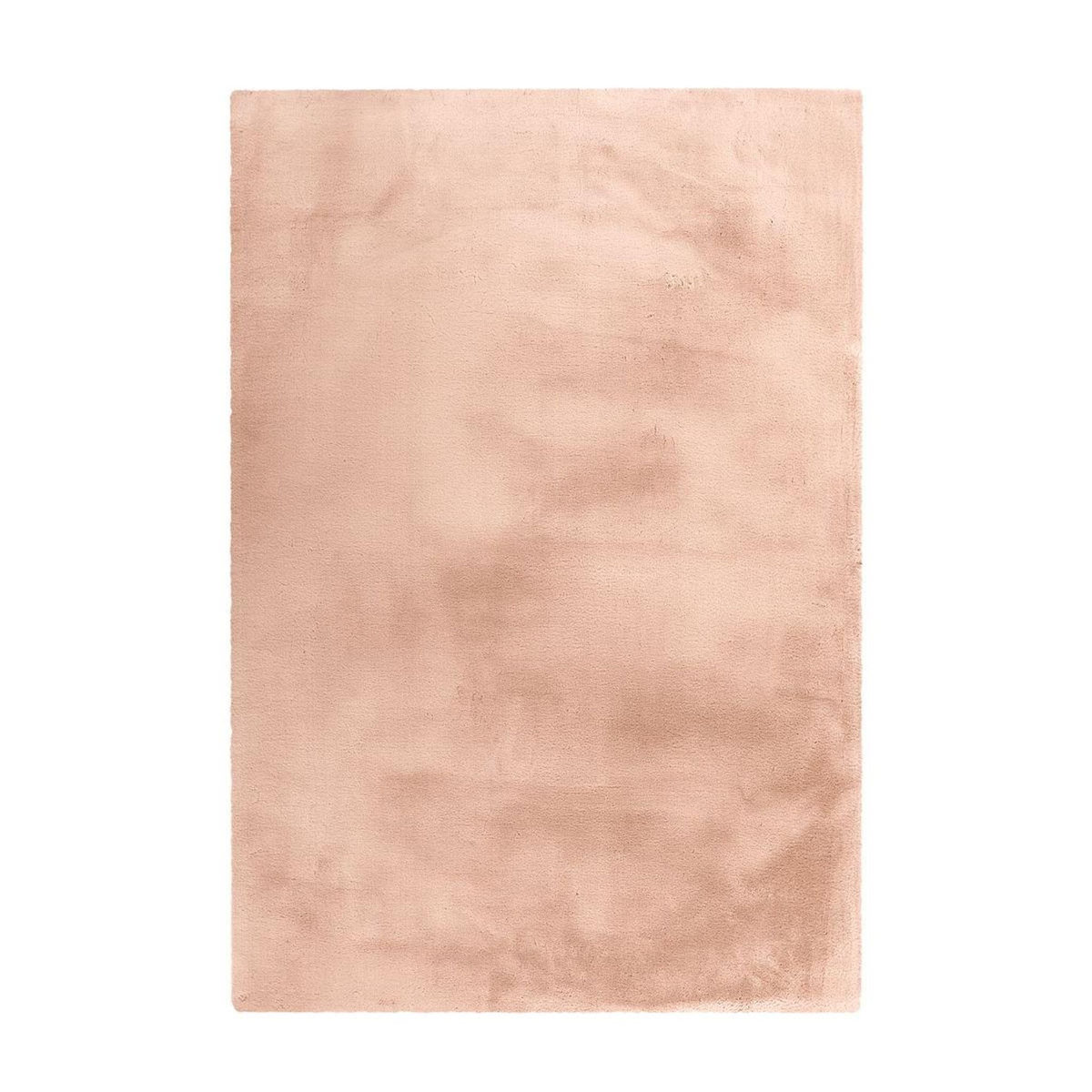 Paris Prix Tapis Uni Doux à Poils Longs  Rabbit  Beige