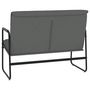 Voir la diapositive 5 : VIDAXL Banc Gris fonce 100x64x80 cm Tissu
