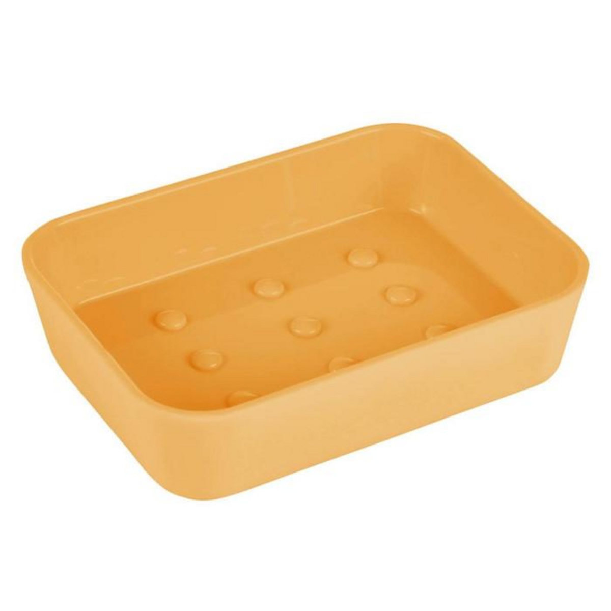 Paris Prix Porte-Savon Soft Touch  Vitamine  11cm Ocre