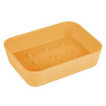 Paris Prix Porte-Savon Soft Touch  Vitamine  11cm Ocre