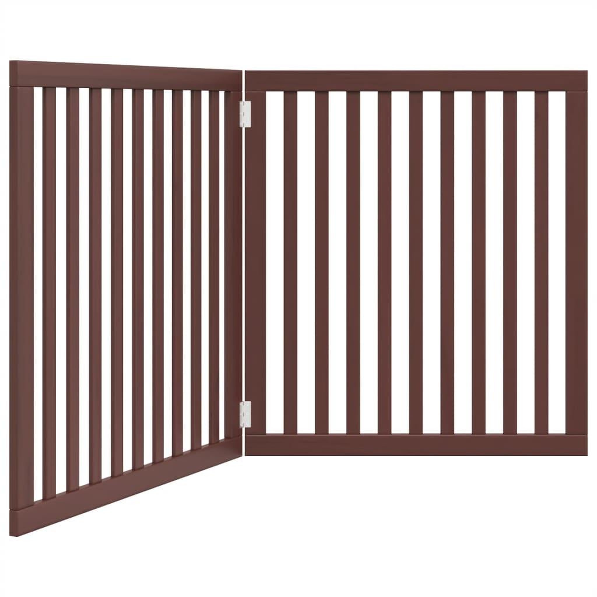 Voir la diapositive 2 : VIDAXL Barriere pour chien pliable 2 panneaux 160 cm bois de peuplier