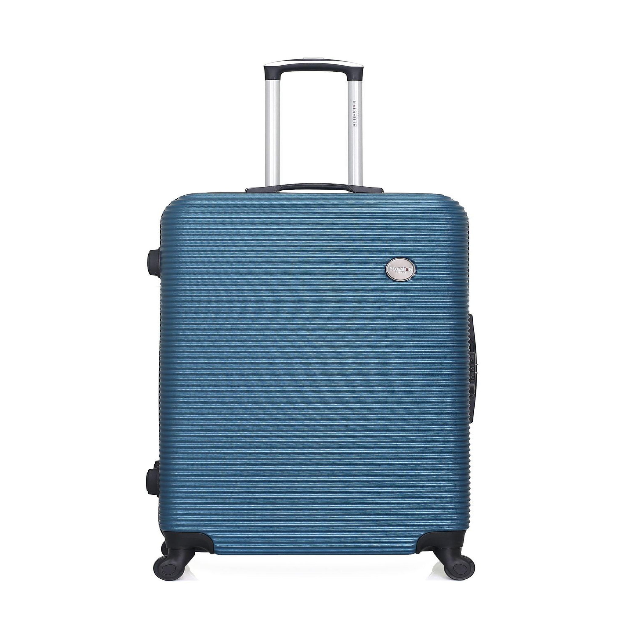 BLUESTAR Bluestar - valise grand format london 75 cm 4 roues. Coloris disponibles : Noir, Gris, Rouge, Beige, Rose, Bleu