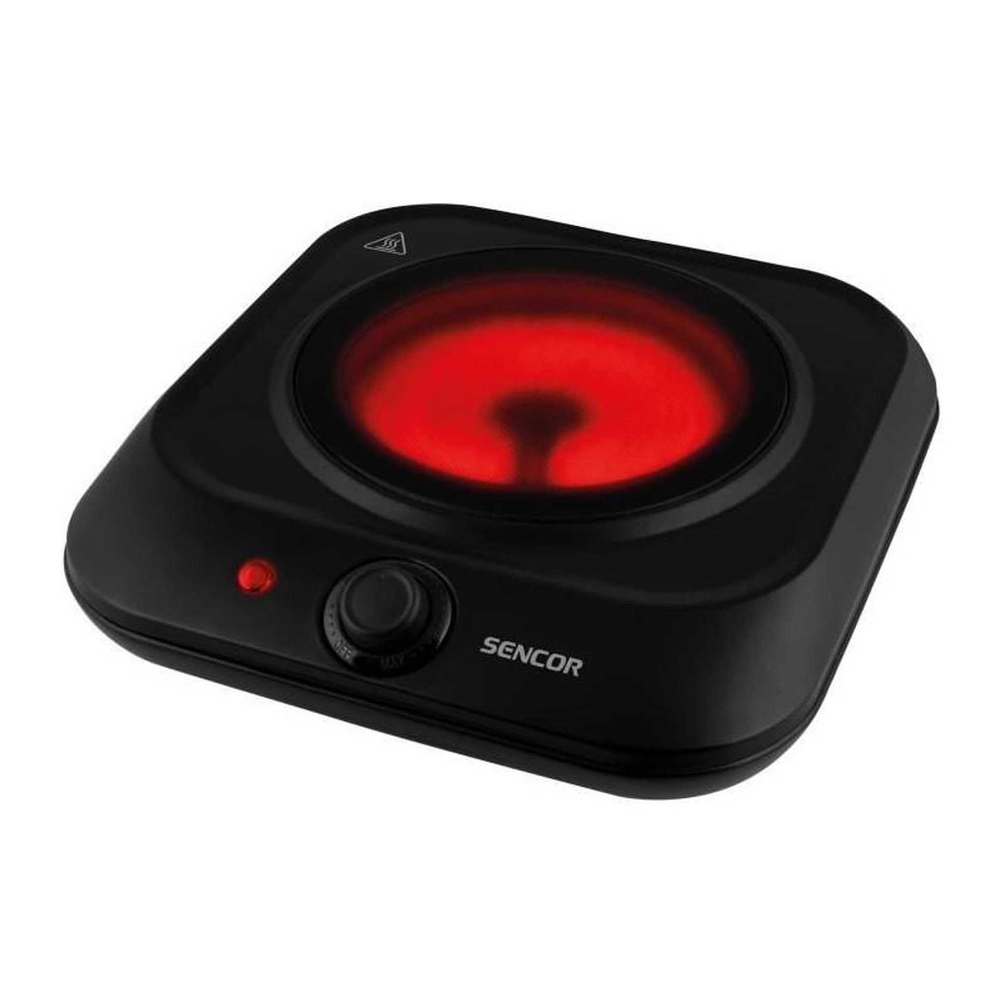 SENCO Plaque de cuisson infrarouge - SENCOR - SCP 1763BK - 1200 W - 1 foyer - Noir