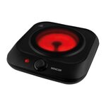 SENCO Plaque de cuisson infrarouge - SENCOR - SCP 1763BK - 1200 W - 1 foyer - Noir