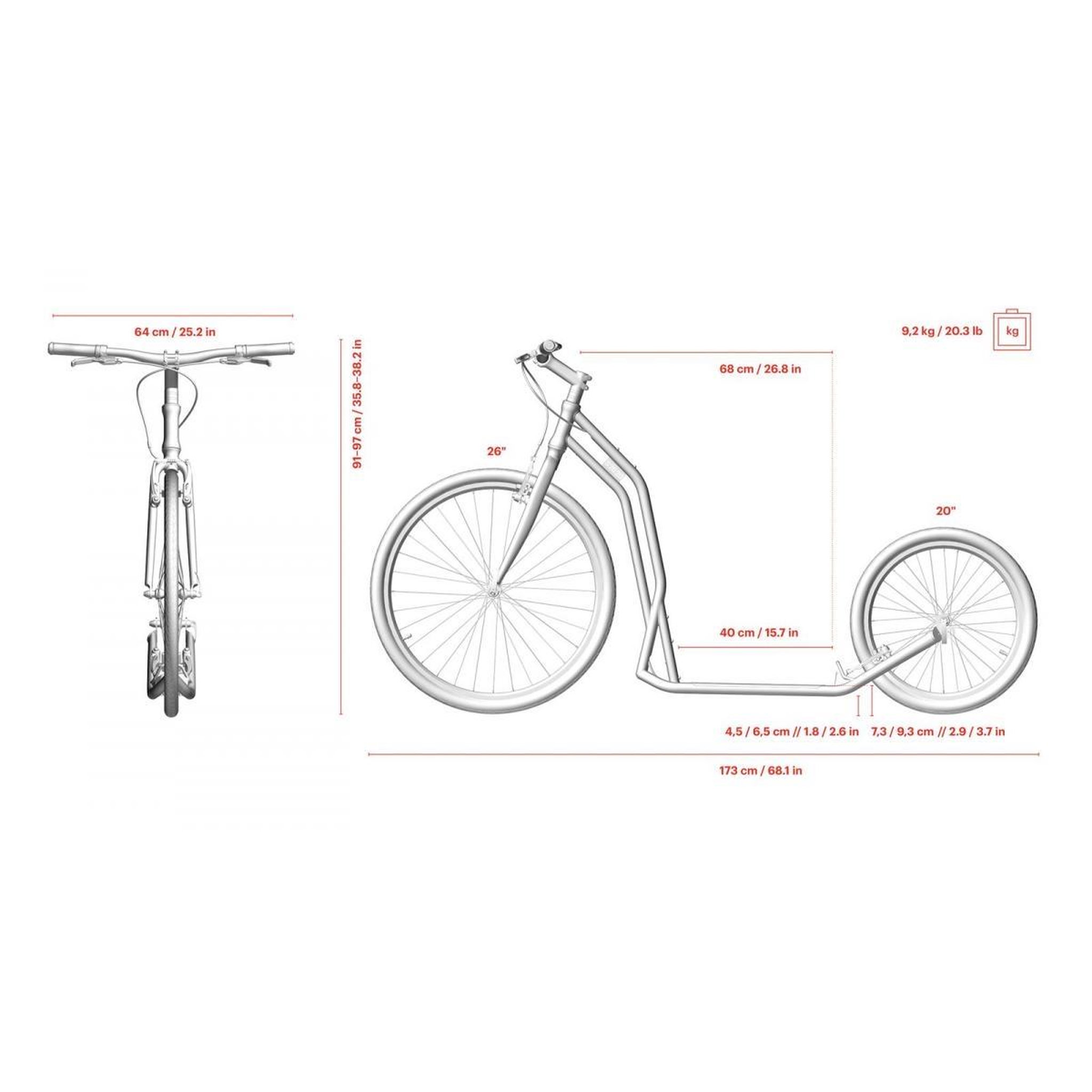 Voir la diapositive 4 : Yedoo Trottinette Yedoo Steel 2620 Green