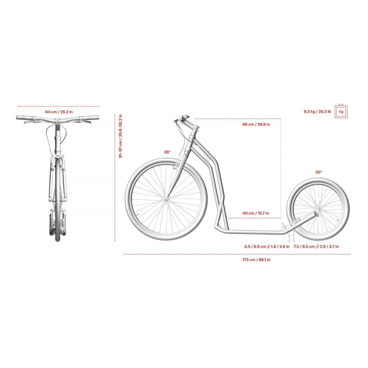 Yedoo Trottinette Yedoo Steel 2620 Green