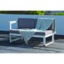 Voir la diapositive 6 : DCB GARDEN Salon bas de jardin 6 personnes BARCELONA blanc