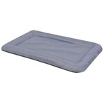 VIDAXL Matelas pour chiens Taille M Gris