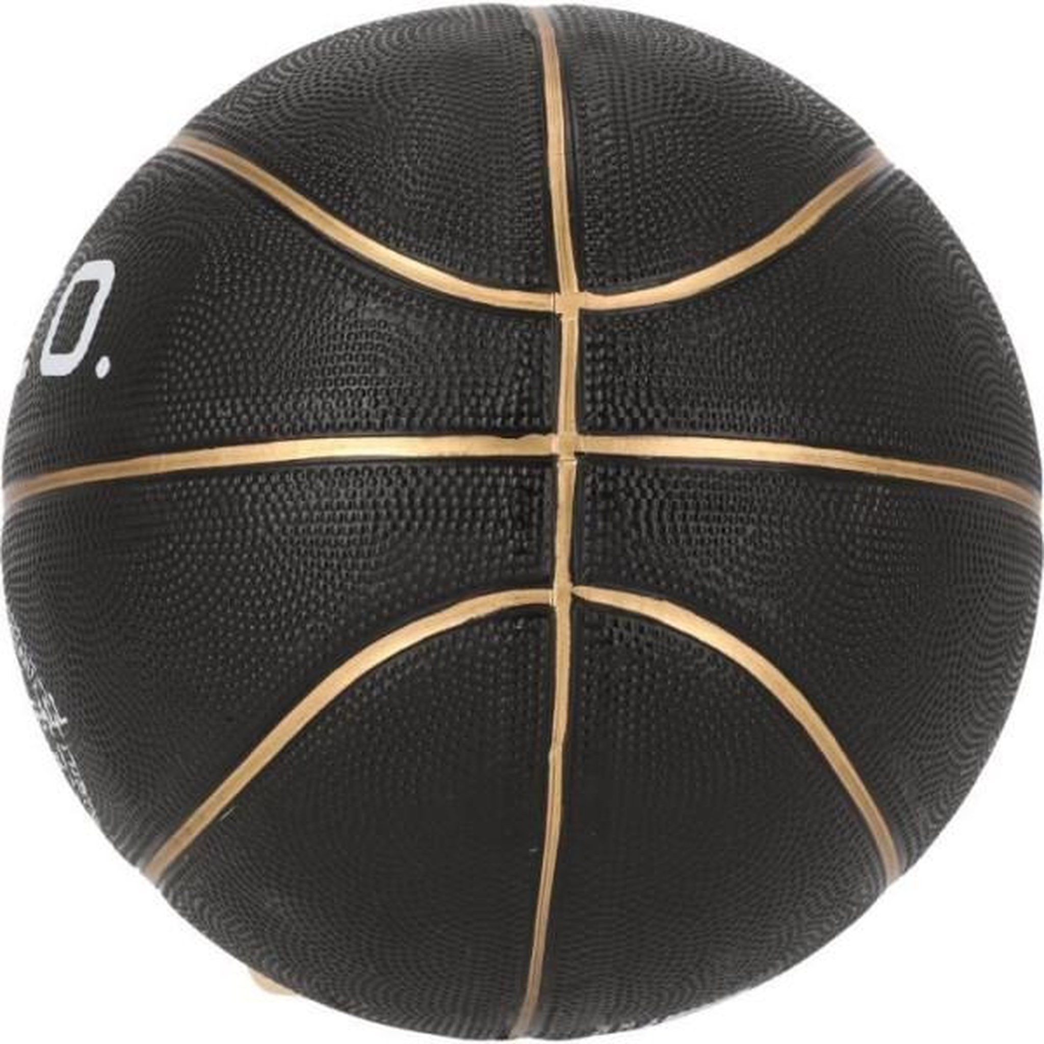 Voir la diapositive 2 : MARKET24 Ballon de basket - REZO - Caoutchouc - Taille 7 - Or - Prise ferme