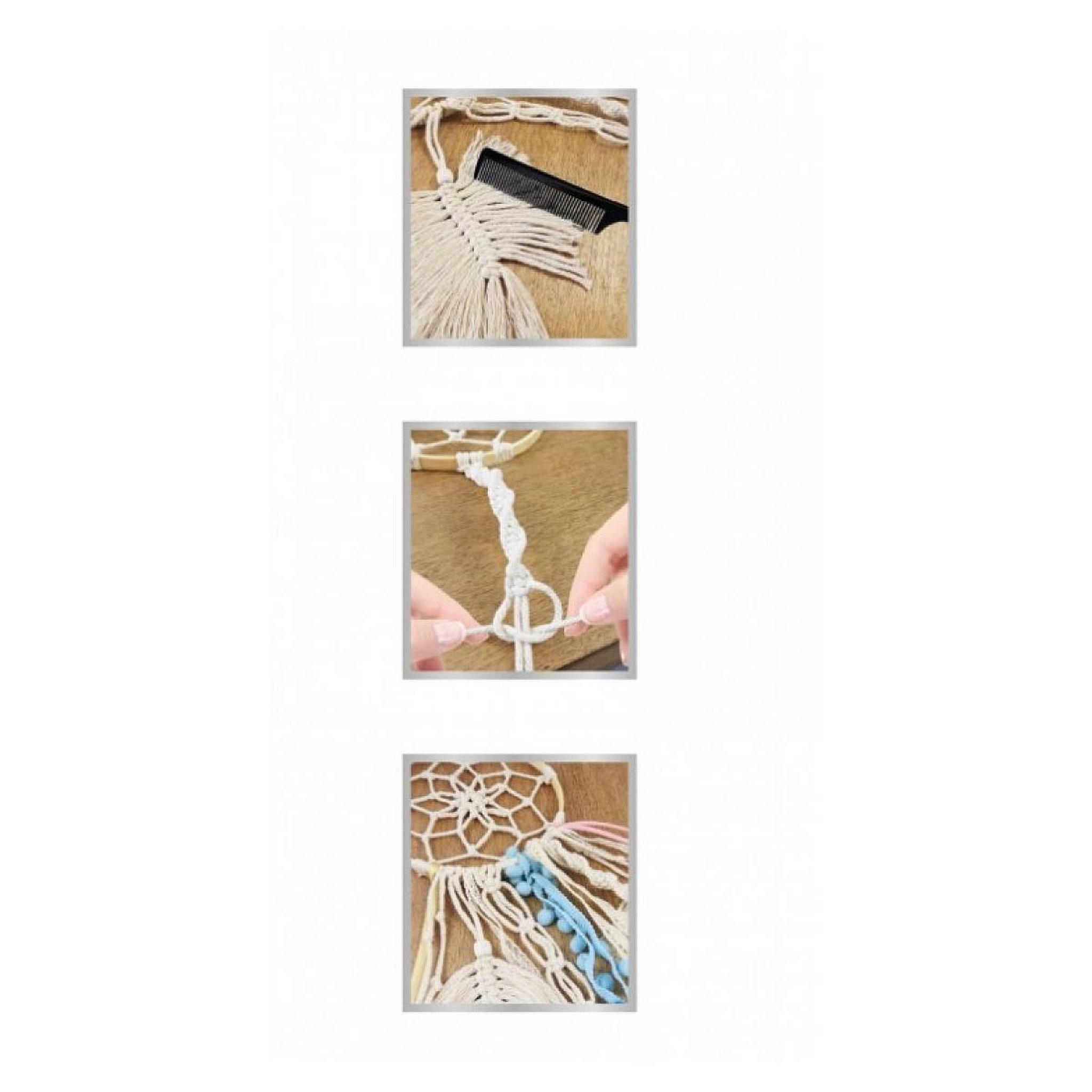 Voir la diapositive 3 : BUKI attrape reve macrame be401