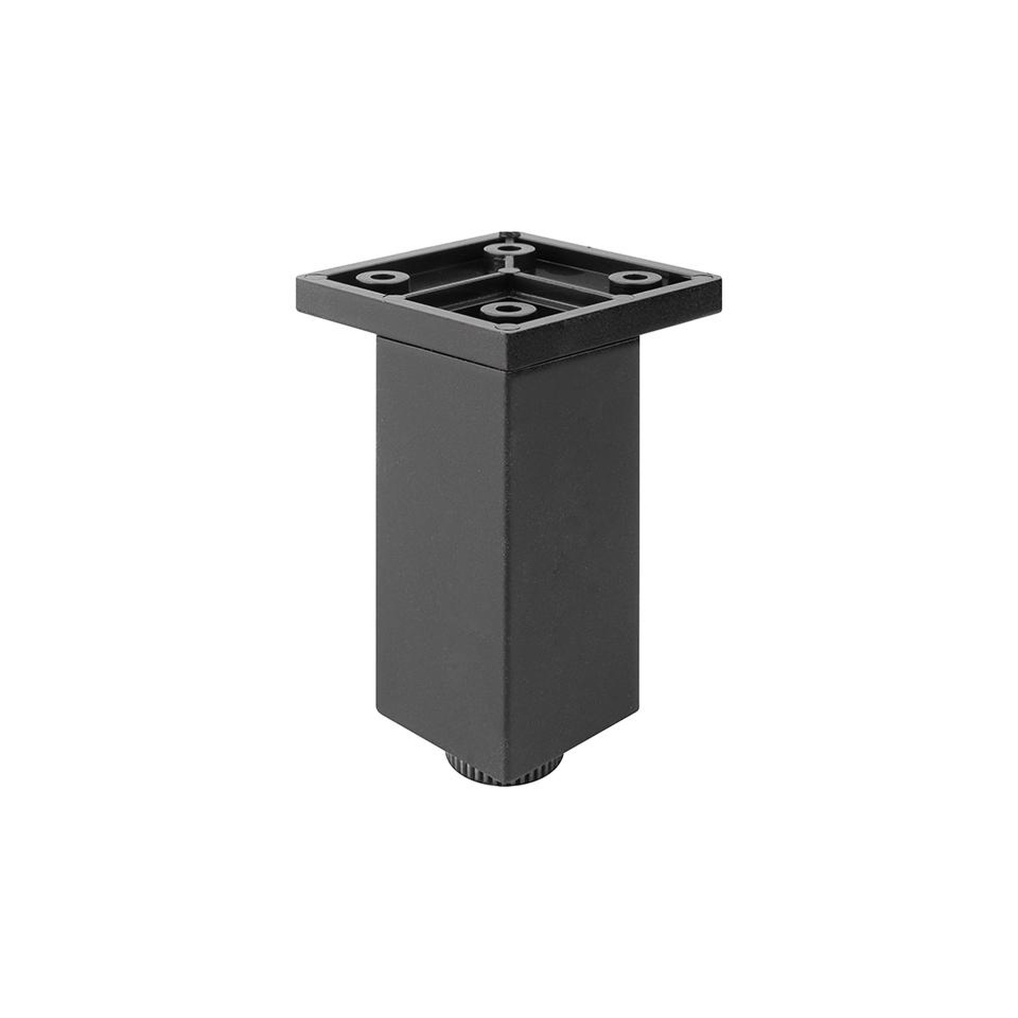 CENTRALE BRICO Pied de meuble fp003 60 mm réglable noir mat