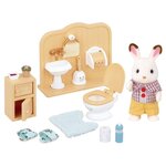 Sylvanian families 5015 - Frère lapin chocolat toilettes - Sylvanian Families