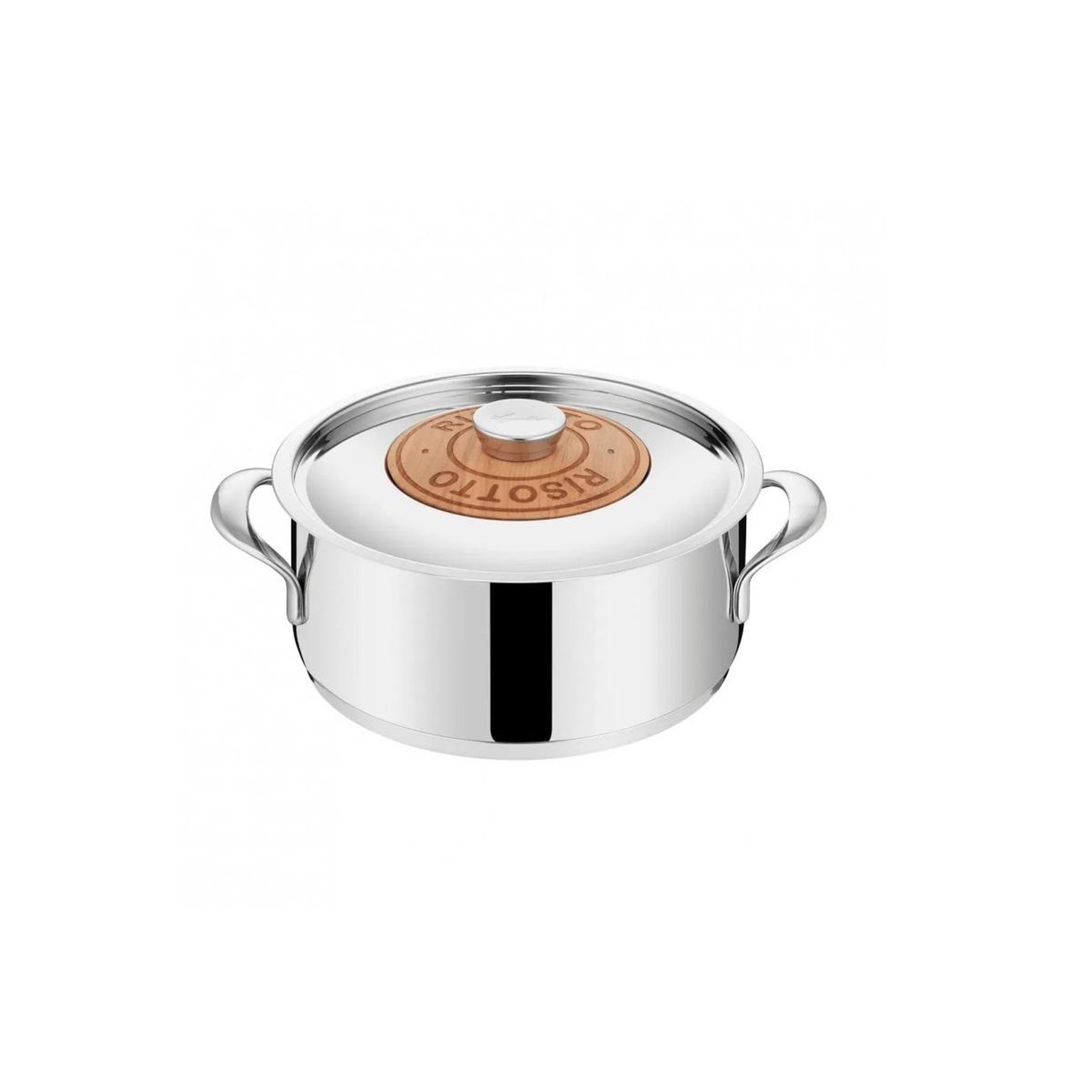 Lagostina Faitout inox 24cm avec couvercle - 011204032424
