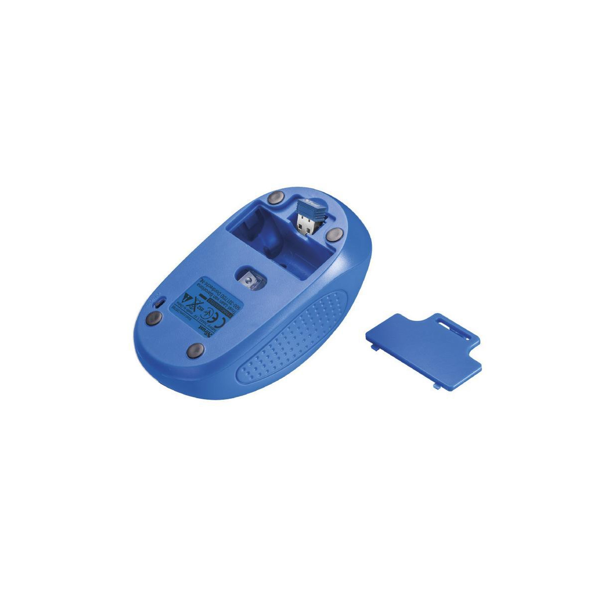 Voir la diapositive 3 : Trust Trust 20786 souris ambidextre rf sans fil optique 1600 dpi