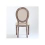 Voir la diapositive 6 : Paris Prix Lot de 20 Chaises Médaillon  Versailles  96cm Beige