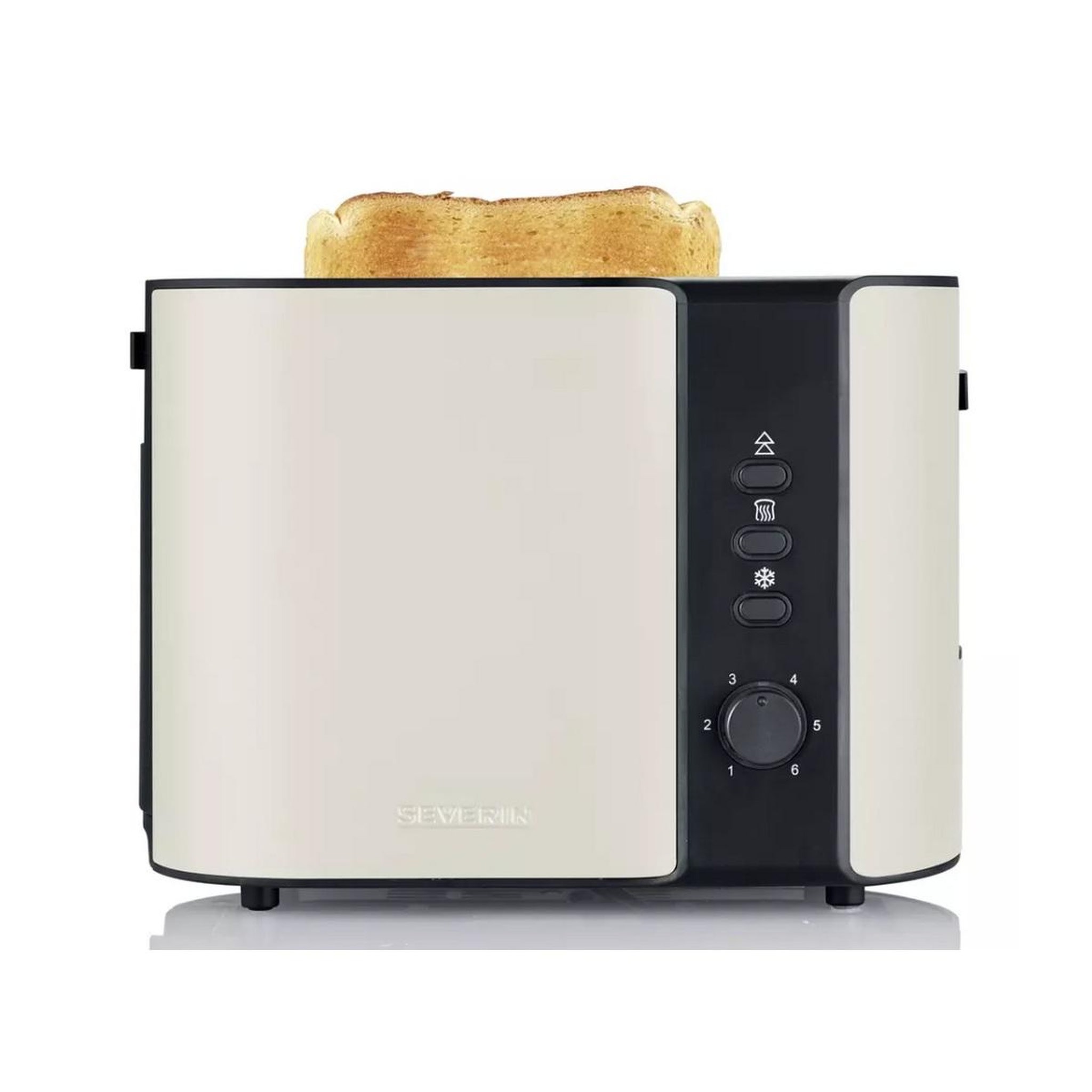 SEVERIN Grille-pain 2 fentes 800w beige/noir - at9576