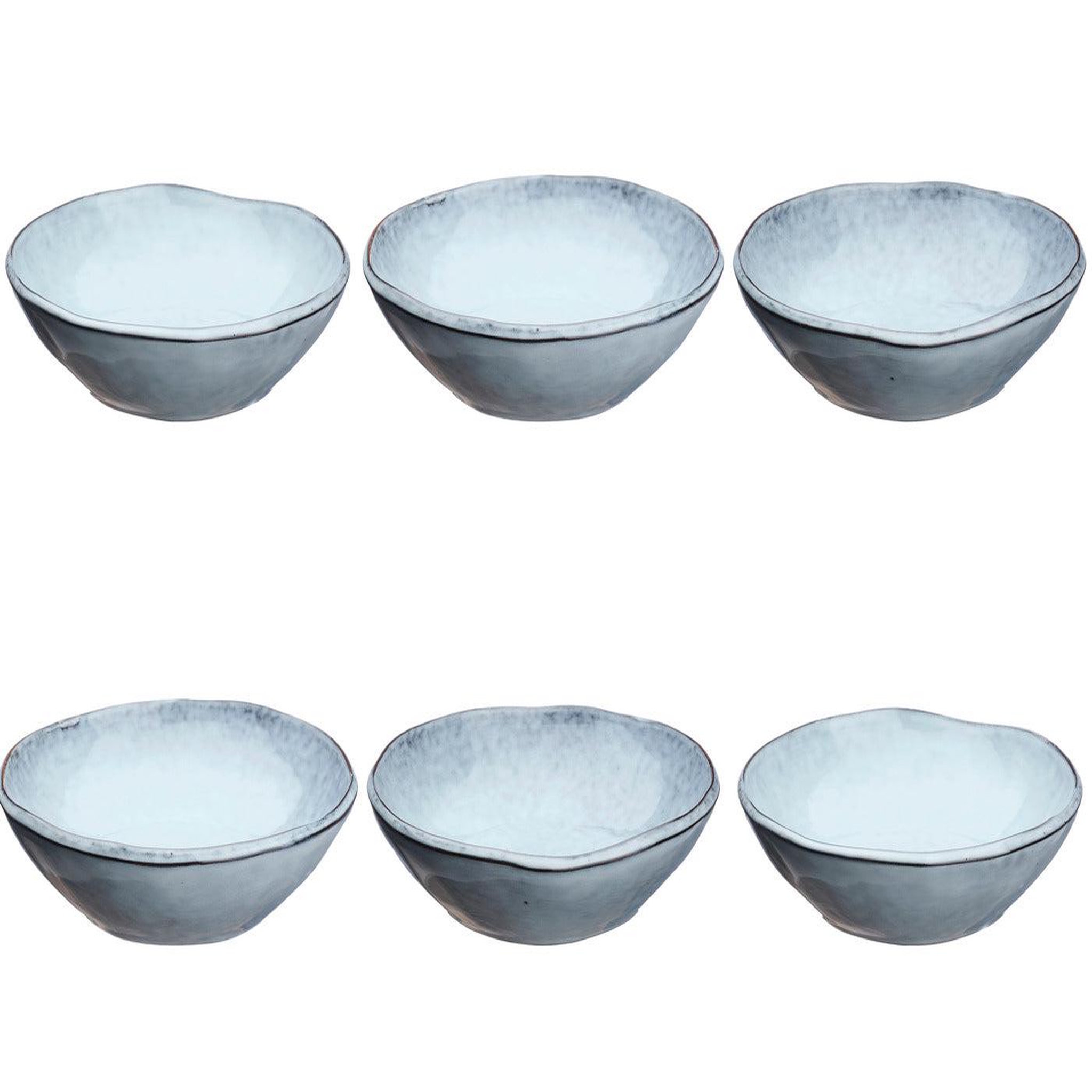 BJORN Bol cloud ø19cm - 6 pièces - gris orage