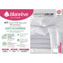 Voir la diapositive 6 : BLANREVE Pack Couette Blanrêve 240 x 220 cm + 2 Oreillers 60 x 60 + polochon 140 Gamme  Douceur  traité Anti Acarien