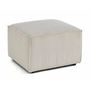 Voir la diapositive 2 : LISA DESIGN Arty - pouf d'appoint - en velours côtelé
