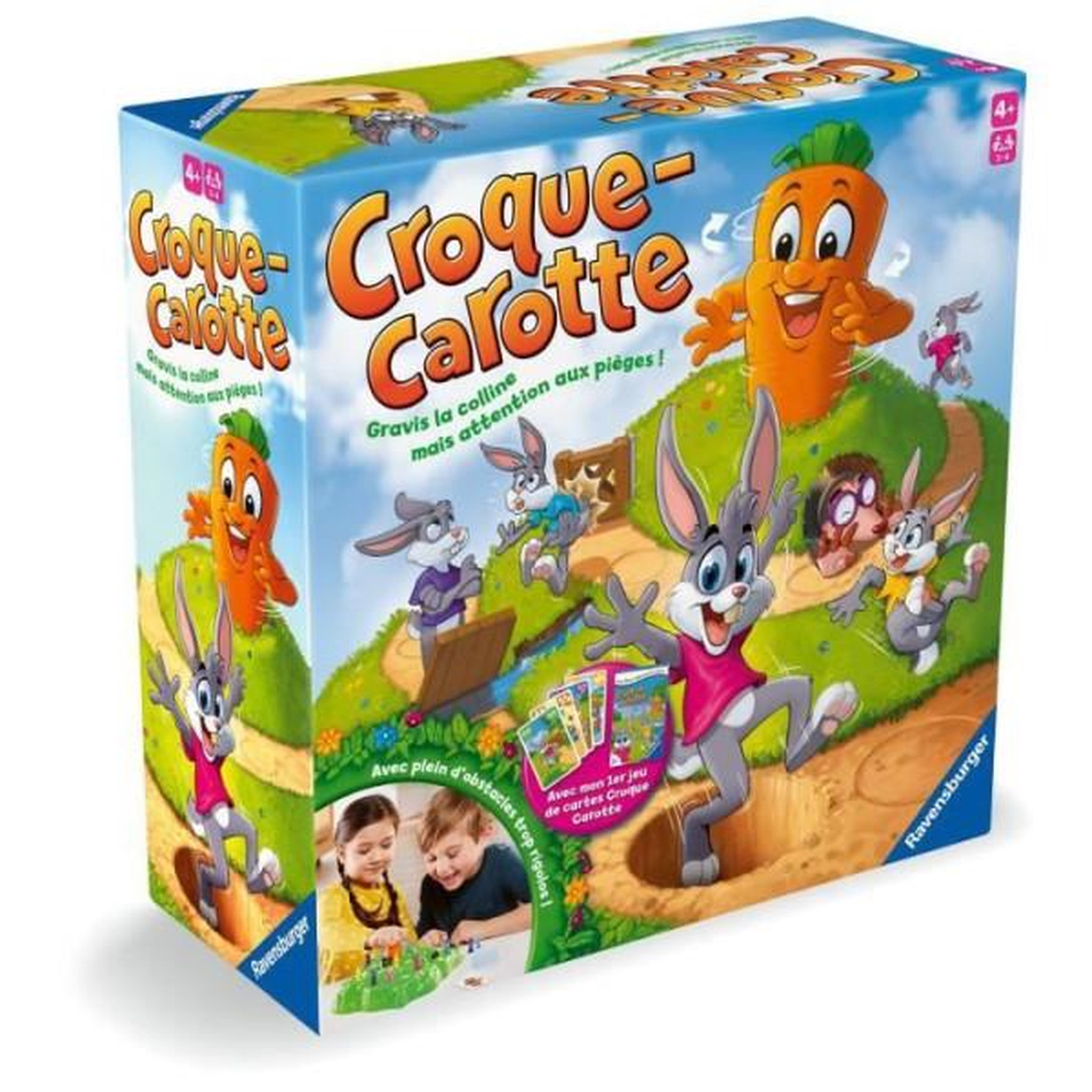 Voir la diapositive 2 : RAVENSBURGER Croque Carotte et jeu