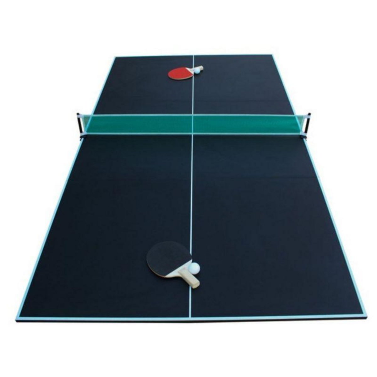 SOKKER Plateau de table de ping-pong avec accessoires - pliable ( 3 panneaux)