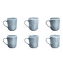 Voir la diapositive 1 : BJORN Mug CLOUD 40cl - 6 pièces - Gris orage