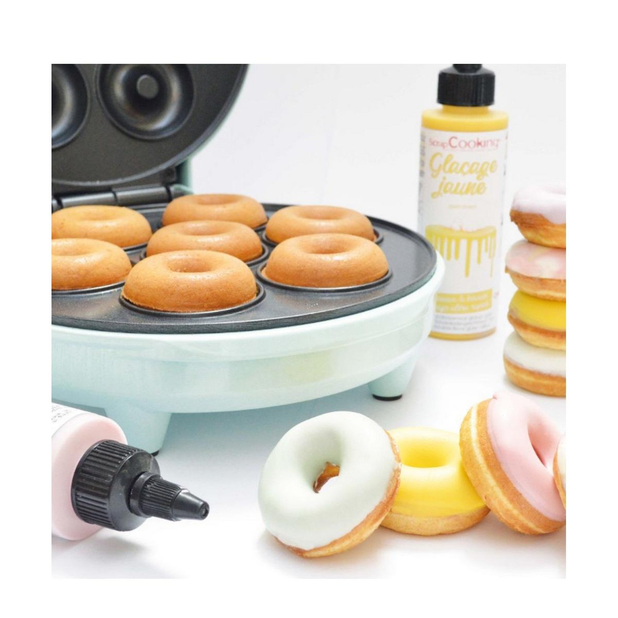 Voir la diapositive 4 : SCRAPCOOKING Machine à donuts 700w - 3887