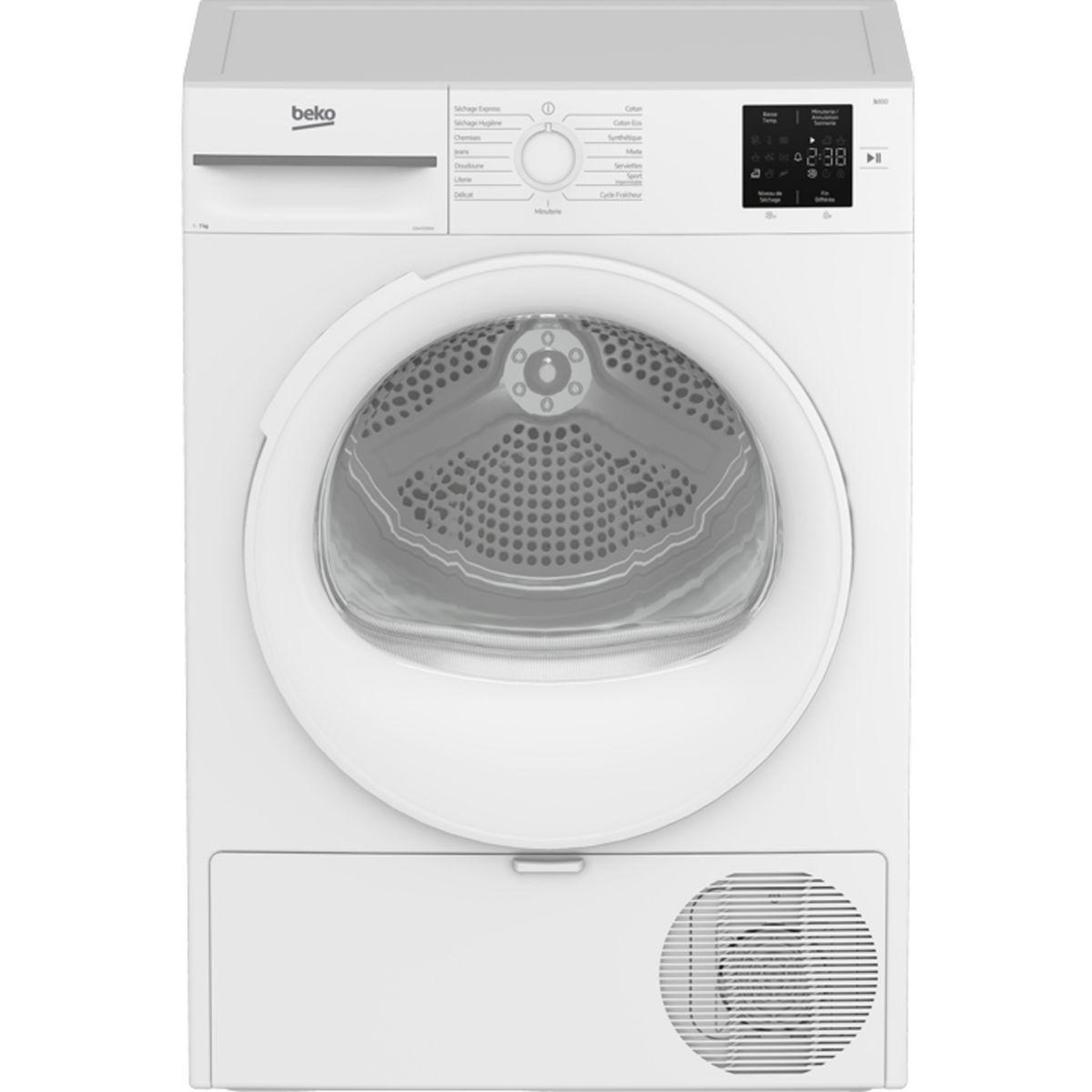 Beko Sèche linge pompe à chaleur d3h17d91w