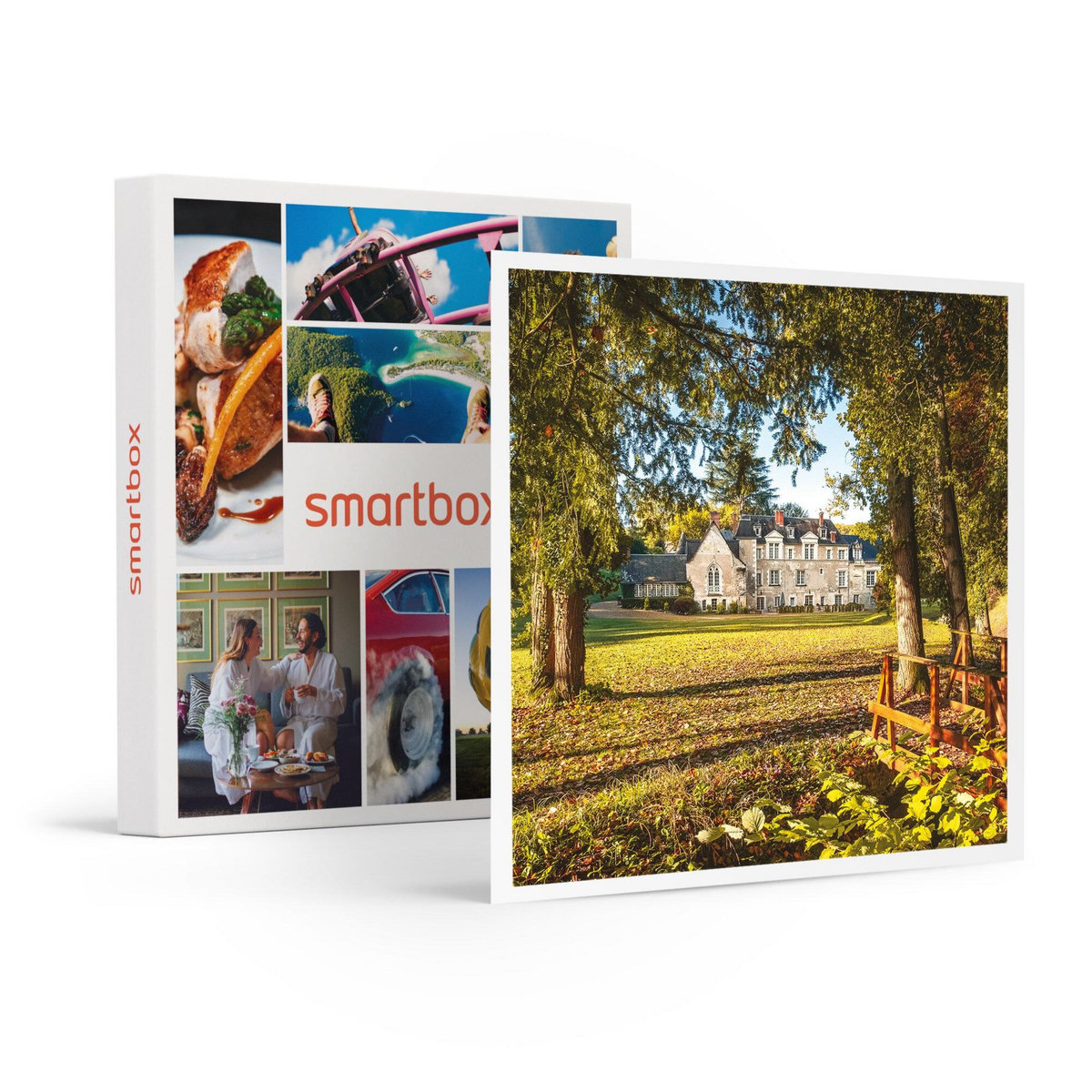 Smartbox 2 jours luxueux avec dîner et bain nordique en domaine 4* près de Tours - Coffret Cadeau Séjour