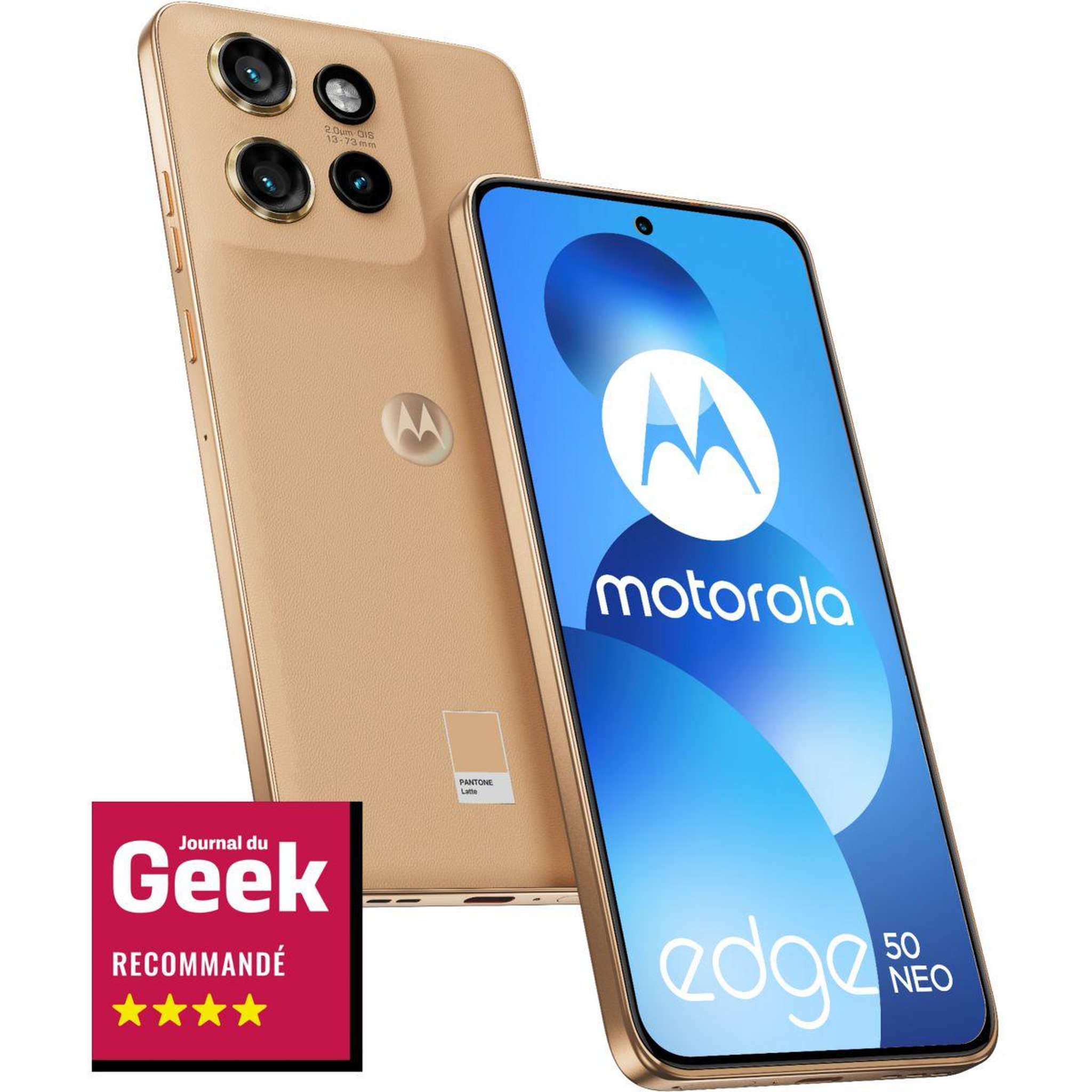 Voir la diapositive 1 : MOTOROLA Smartphone Edge 50 Neo 512Go Sable