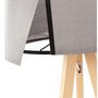 Voir la diapositive 4 : Paris Prix Lampe à Poser  Fidelio  64cm Gris