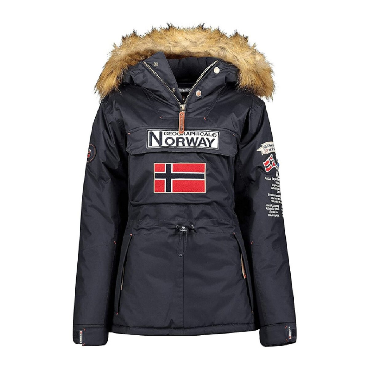GEOGRAPHICAL NORWAY Parka Marine Fille Geographical Norway Bridget