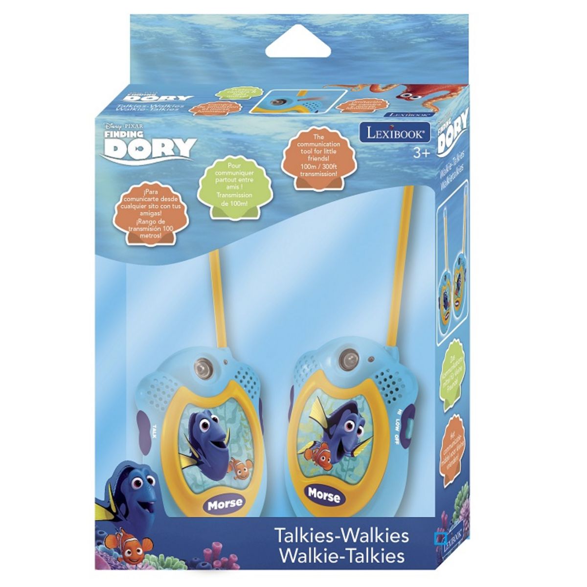 LEXIBOOK Talkie walkie Le Monde De Dory
