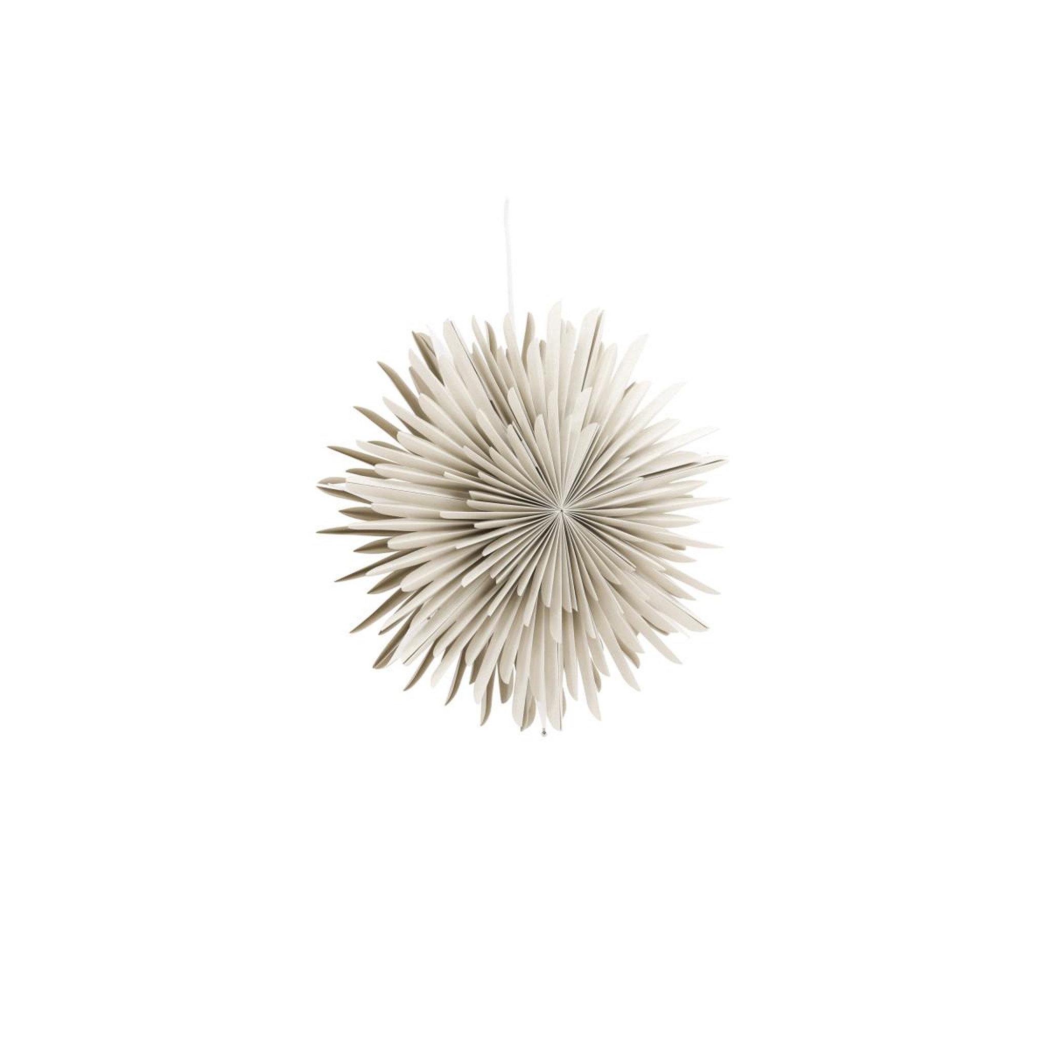 Voir la diapositive 4 : Paris Prix Lampe suspension design  selen  46cm beige