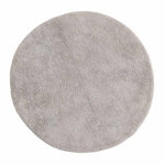 Paris Prix Tapis Rond de Salle de Bain  Valle  60cm Gris Clair