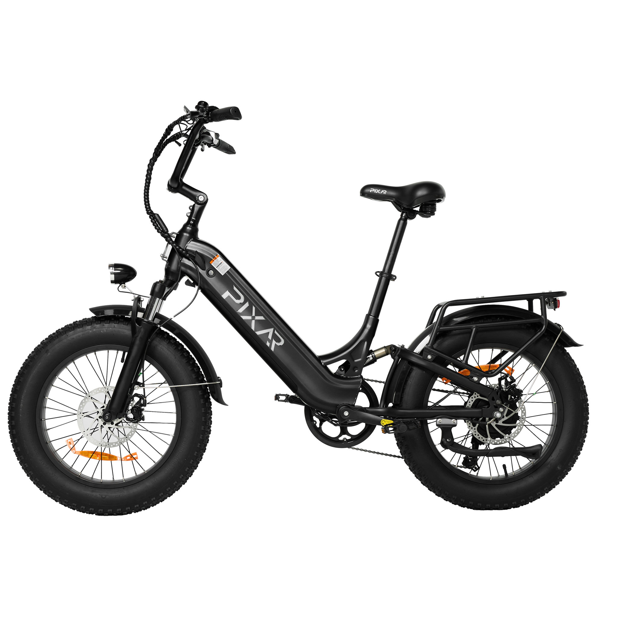 PIXAR Vtt électrique à gros pneus pixar ride1. Coloris disponibles : Noir, Gris