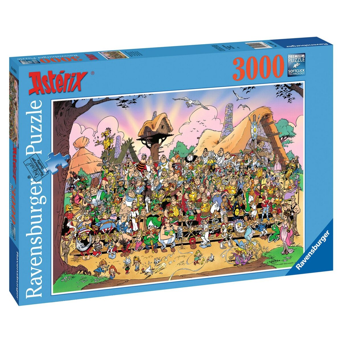 RAVENSBURGER Puzzle 3000 pièces L'univers d'Astérix