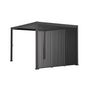 Voir la diapositive 3 : SWEEEK Triomphe persienne verticale 4m. aluminium. panneau brise vue. anthracite