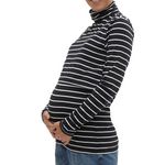 MAMALICIOUS T Shirt Manches  ongues de grossesse /Blanc Femme Mamalicious Ilja June. Coloris disponibles : Noir