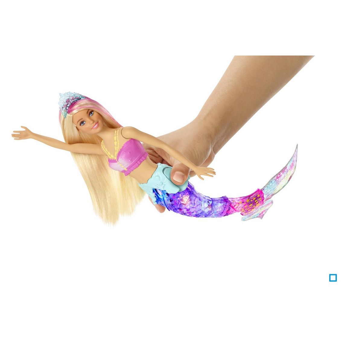 BARBIE Poupée Barbie sirène lumières et danse aquatique